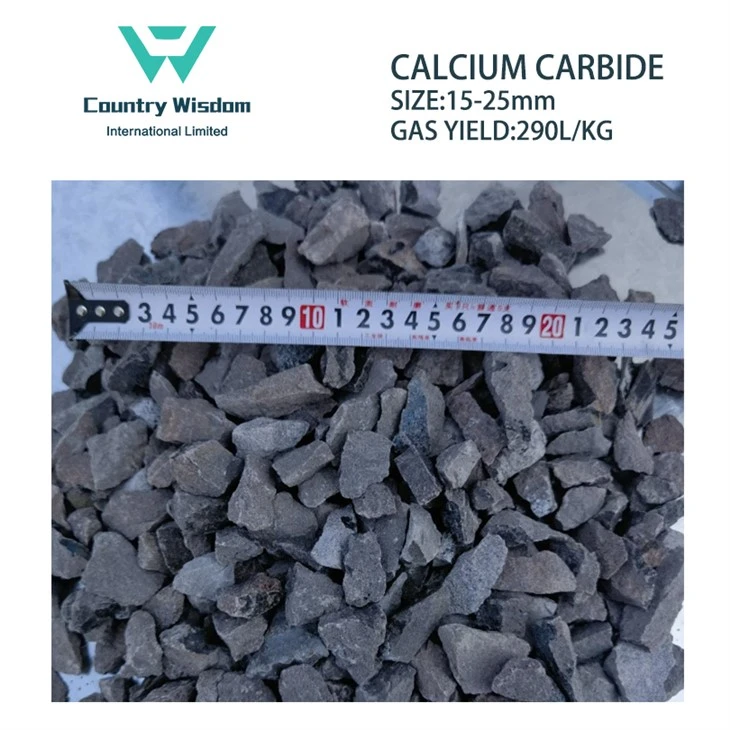 Chinese fabrikant 15-25mm calciumcarbide CAS 75-20-7