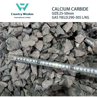 Goede kwaliteit calciumcarbide/Cac2-fabrikant 25-50mm