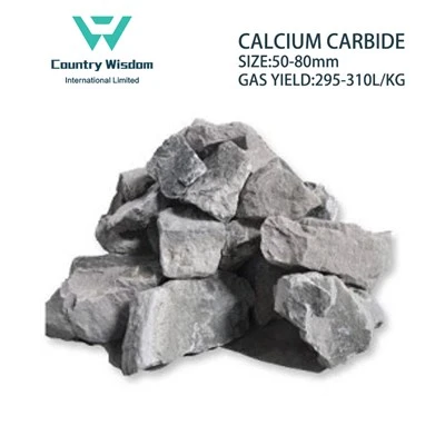 Prijs Calciumcarbide Steen 50-80 mm 295 L / Kg in China