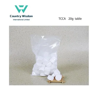 Waterbehandeling Chemisch Garnalenkwekerij Desinfectiemiddel TCCA Chloor 20 G Tablet
